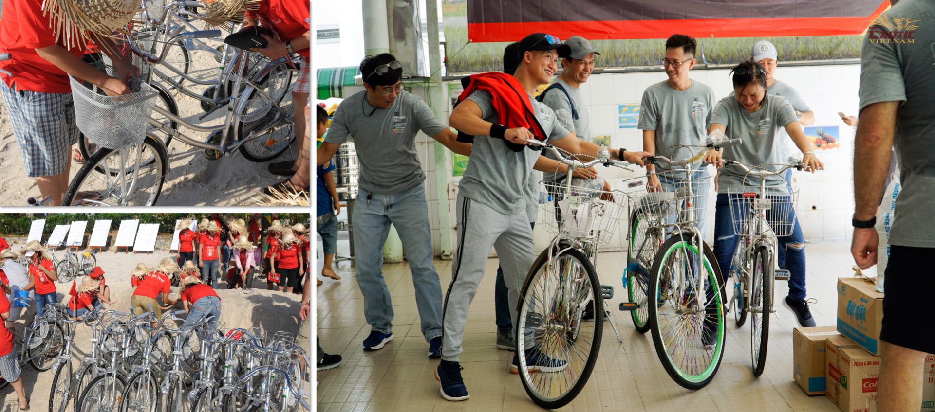 Trao xe đạp tiếp bước đến trường cho học sinh nghèo huyện dân tộc miền  núi biên giới Tịnh Biên