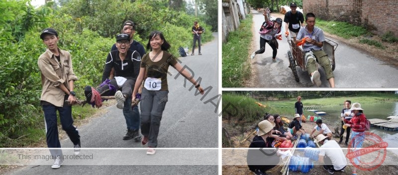 Corporate Fun Race Team Building