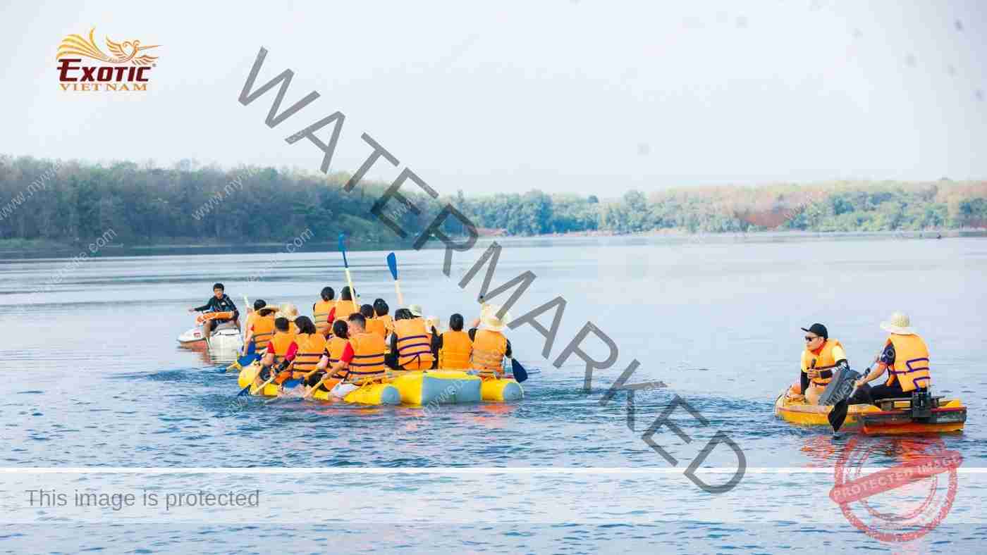 Trò chơi bơm hơi trong team building tại Việt Nam