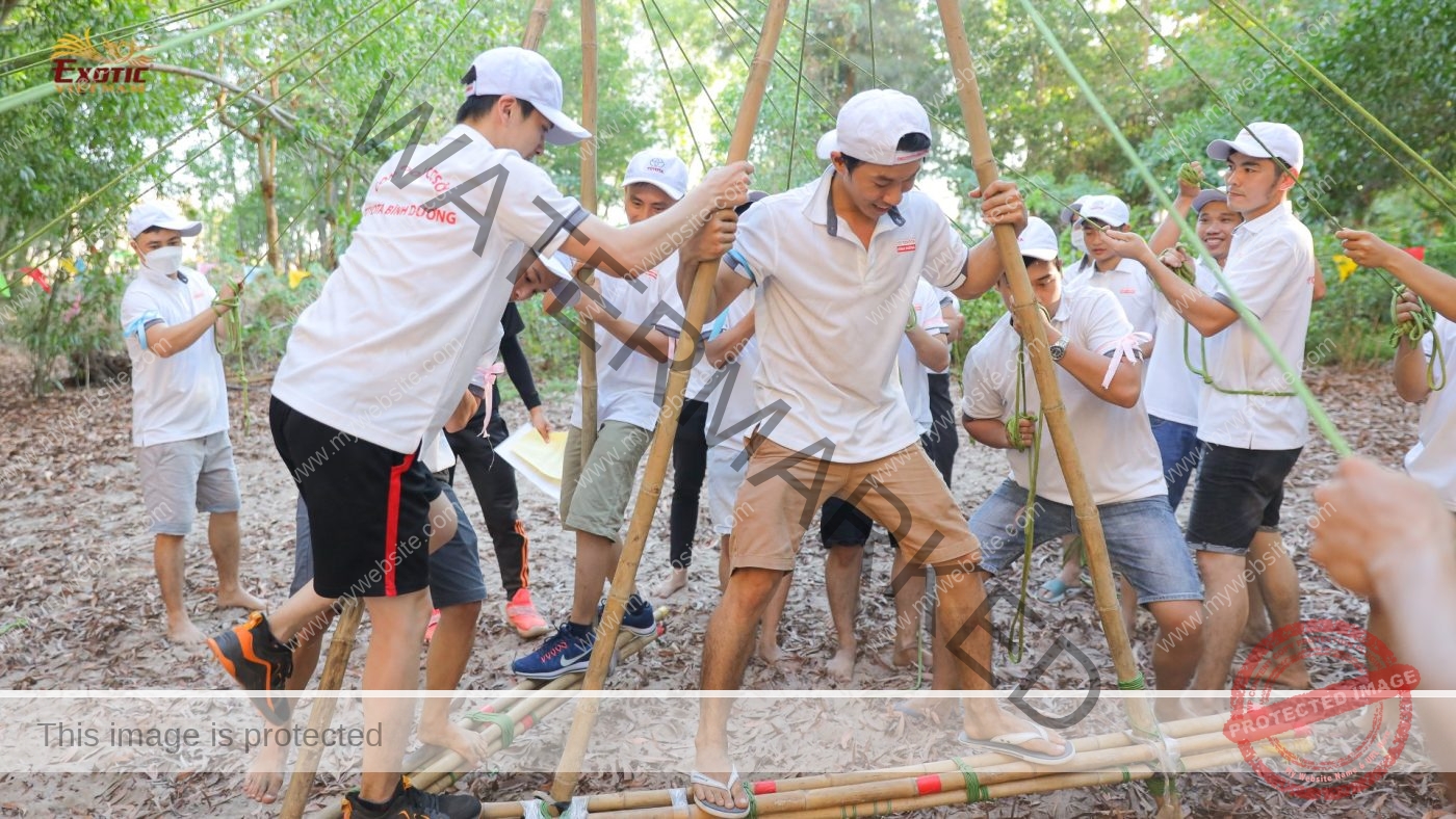 Team Building tại Hồ Tràm