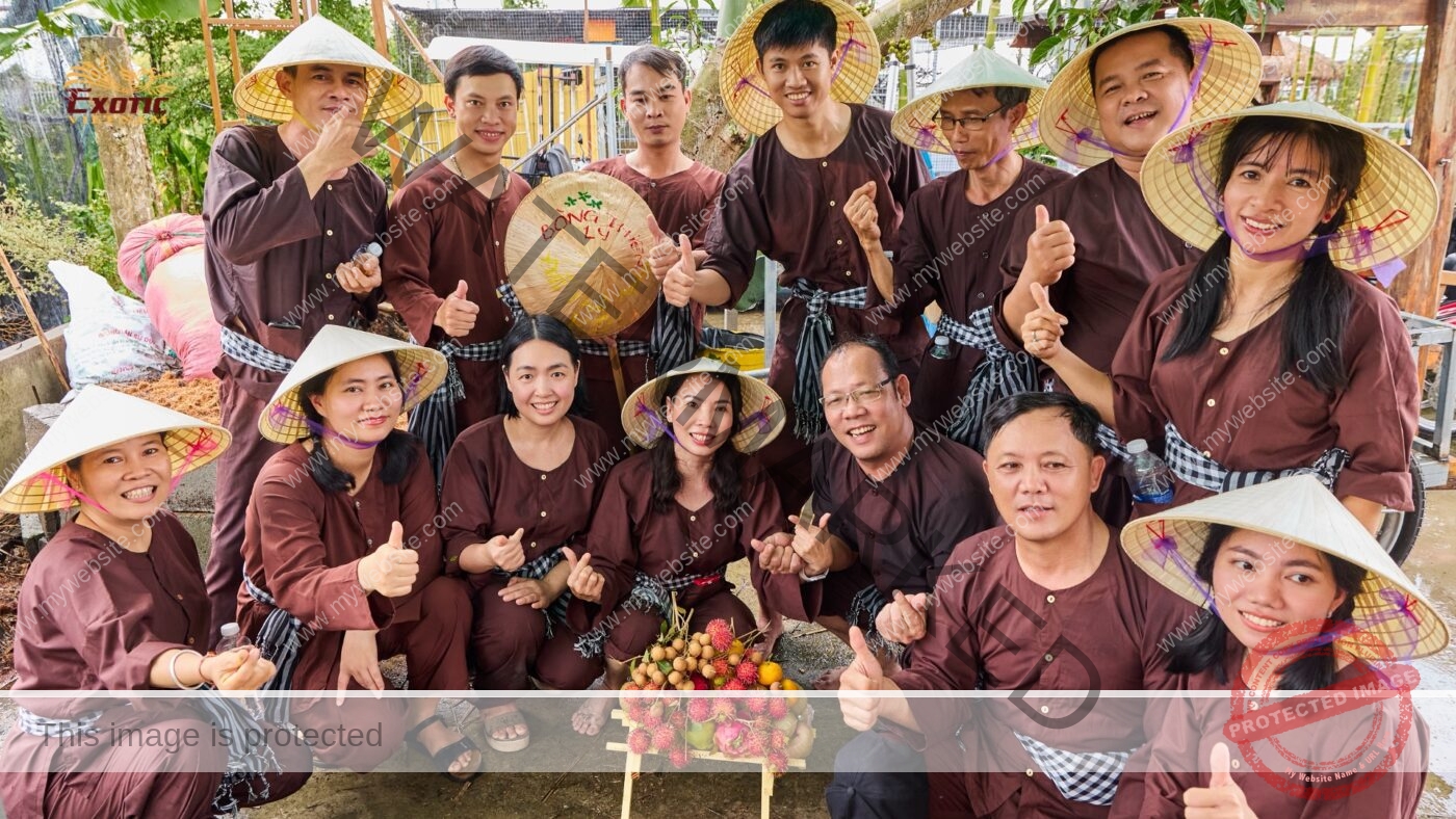 Team Building Doanh nghiệp tại làng hoa Sa Đéc
