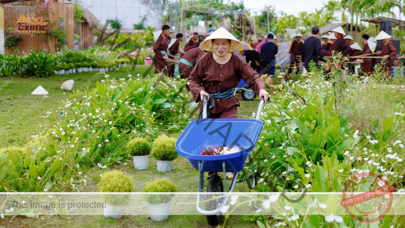 Corporate Team Building at Sa Dec Flower Village